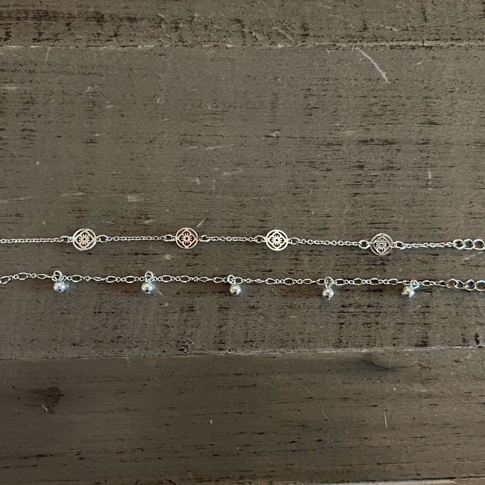 Avon Gold and Silver Filigree Bracelet Set